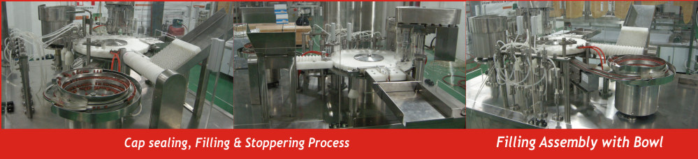 Combo Filling and Stoppering System Cartridge Filling, Sealing & Stoppering System-1