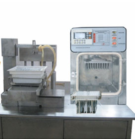 Semi Automatic Pre Fill Syringe Filling and Nested Stopper